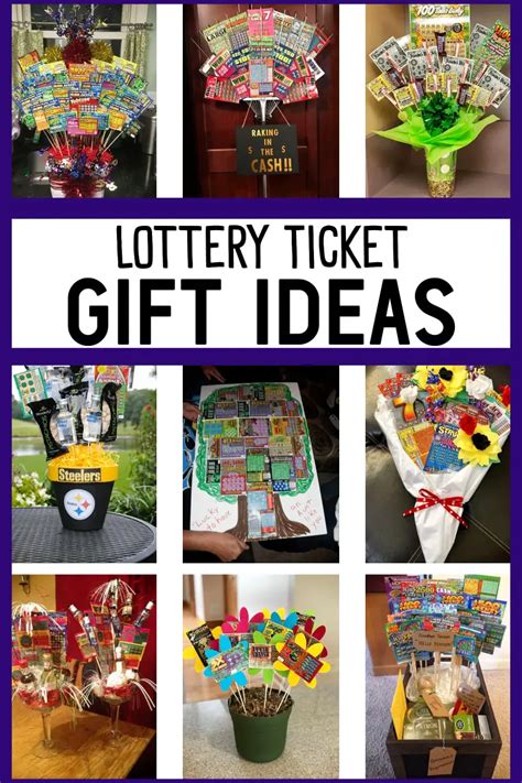 scratch ticket basket ideas .